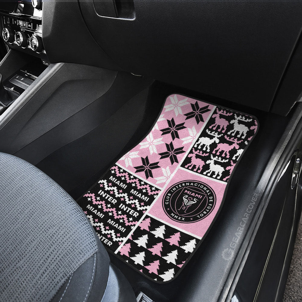 Inter Miami CF Car Floor Mats Custom Ugly Style Car Accessories - Gearcarcover - 3