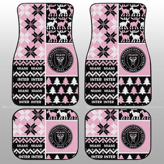 Inter Miami CF Car Floor Mats Custom Ugly Style Car Accessories - Gearcarcover - 1
