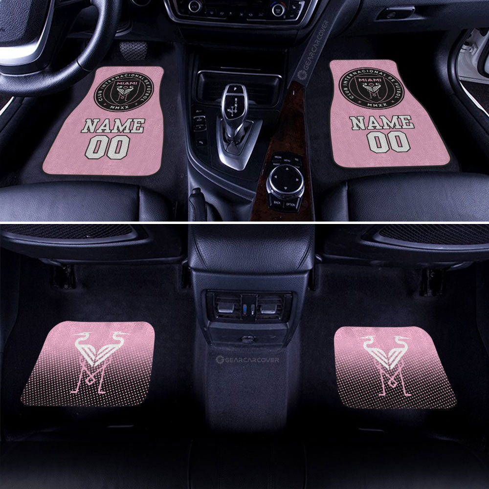 Inter Miami CF Car Floor Mats Sporty Team Collection - Gearcarcover - 2