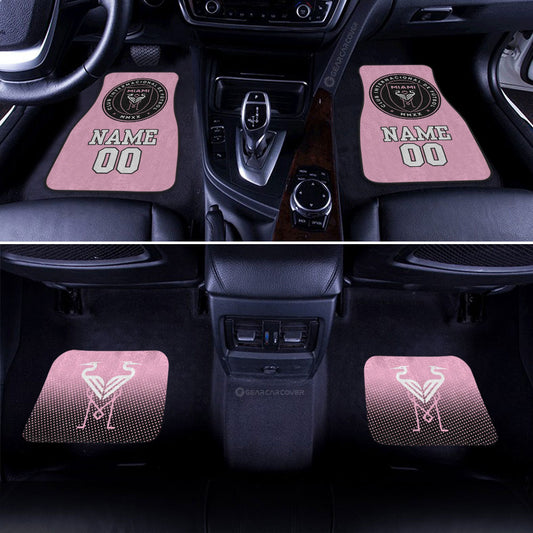 Inter Miami CF Car Floor Mats Sporty Team Collection - Gearcarcover - 2