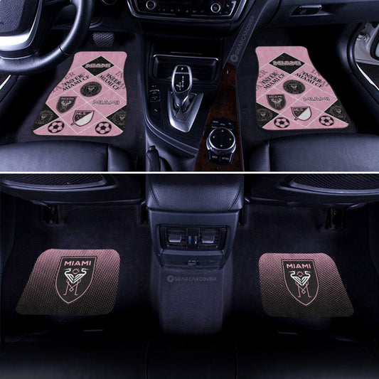Inter Miami CF Car Floor Mats Sporty Team Collection - Gearcarcover - 2