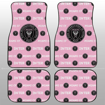 Inter Miami CF Car Floor Mats Sporty Team Collection - Gearcarcover - 1