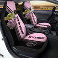 Inter Miami CF Car Seat Covers Baby Yoda Car Accessories - Gearcarcover - 2