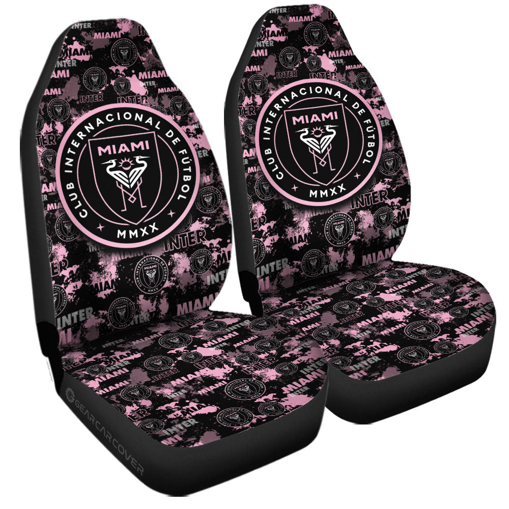 Inter Miami CF Car Seat Covers Custom Car Accessories - Gearcarcover - 3
