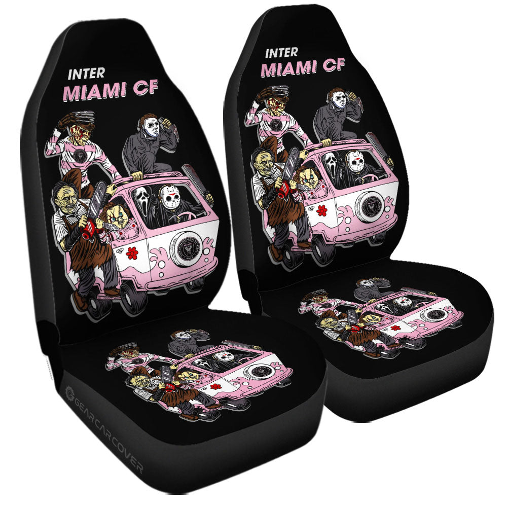 Inter Miami CF Car Seat Covers Custom Car Accessories - Gearcarcover - 3
