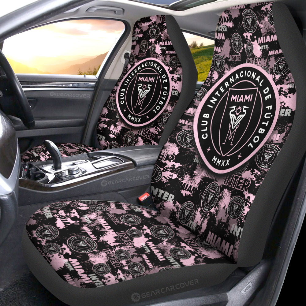 Inter Miami CF Car Seat Covers Custom Car Accessories - Gearcarcover - 1