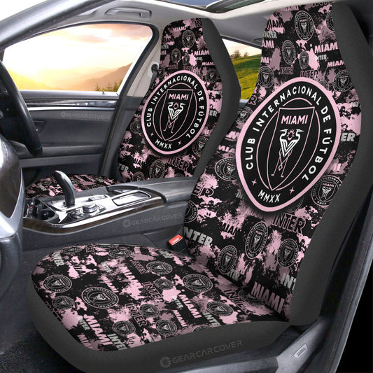 Inter Miami CF Car Seat Covers Custom Car Accessories - Gearcarcover - 1