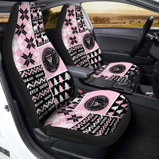 Inter Miami CF Car Seat Covers Custom Ugly Style Car Accessories - Gearcarcover - 2