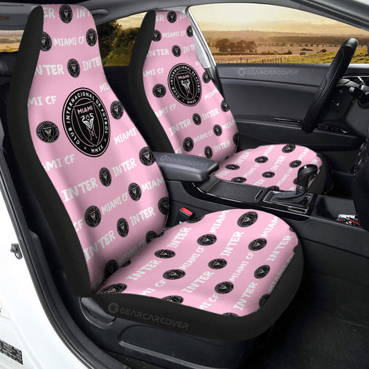 Inter Miami CF Car Seat Covers Sporty Team Collection - Gearcarcover - 2