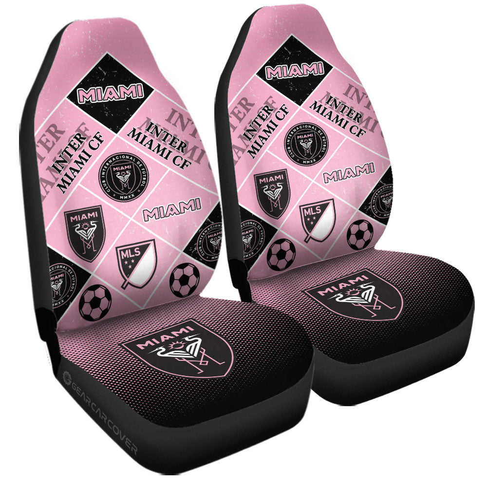 Inter Miami CF Car Seat Covers Sporty Team Collection - Gearcarcover - 3