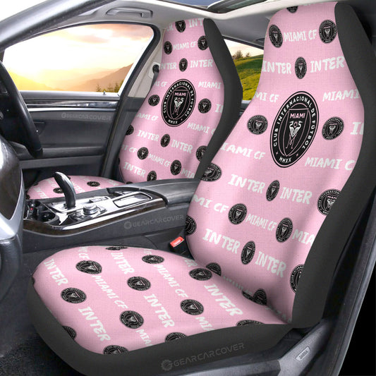 Inter Miami CF Car Seat Covers Sporty Team Collection - Gearcarcover - 1