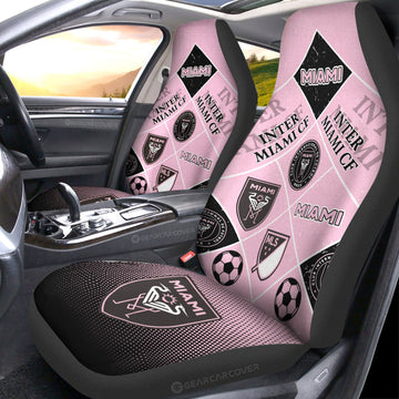 Inter Miami CF Car Seat Covers Sporty Team Collection - Gearcarcover - 1