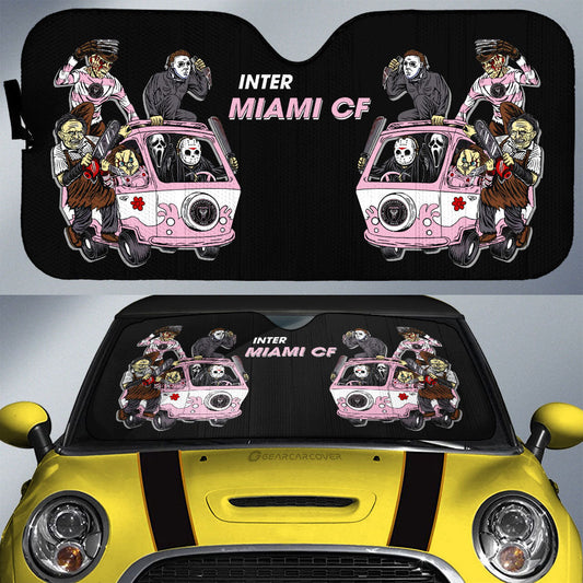 Inter Miami CF Car Sunshade Custom Car Accessories - Gearcarcover - 1