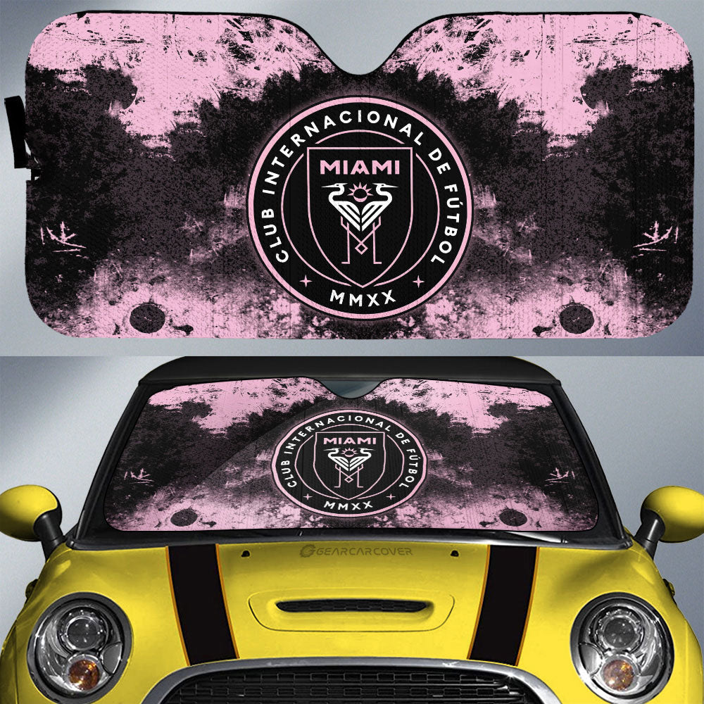 Inter Miami CF Car Sunshade Custom Car Accessories - Gearcarcover - 1