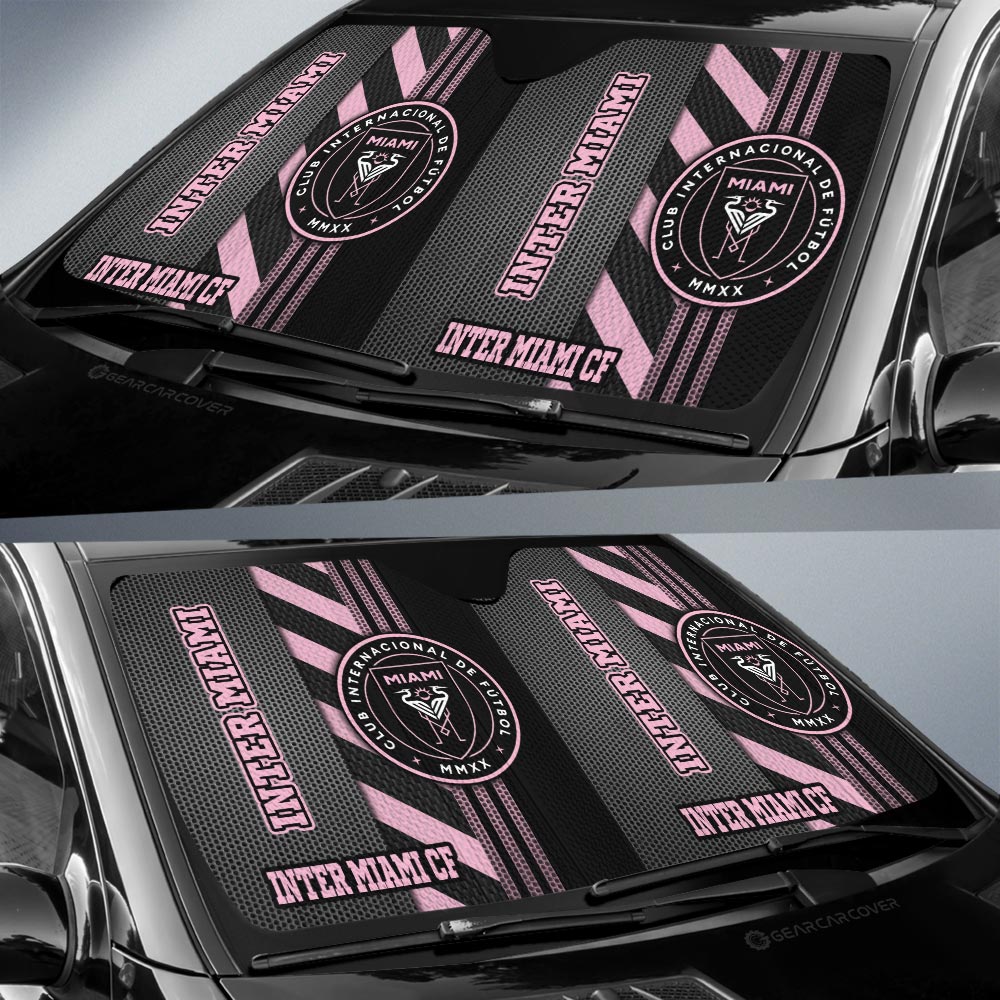 Inter Miami CF Car Sunshade Custom Car Accessories - Gearcarcover - 2