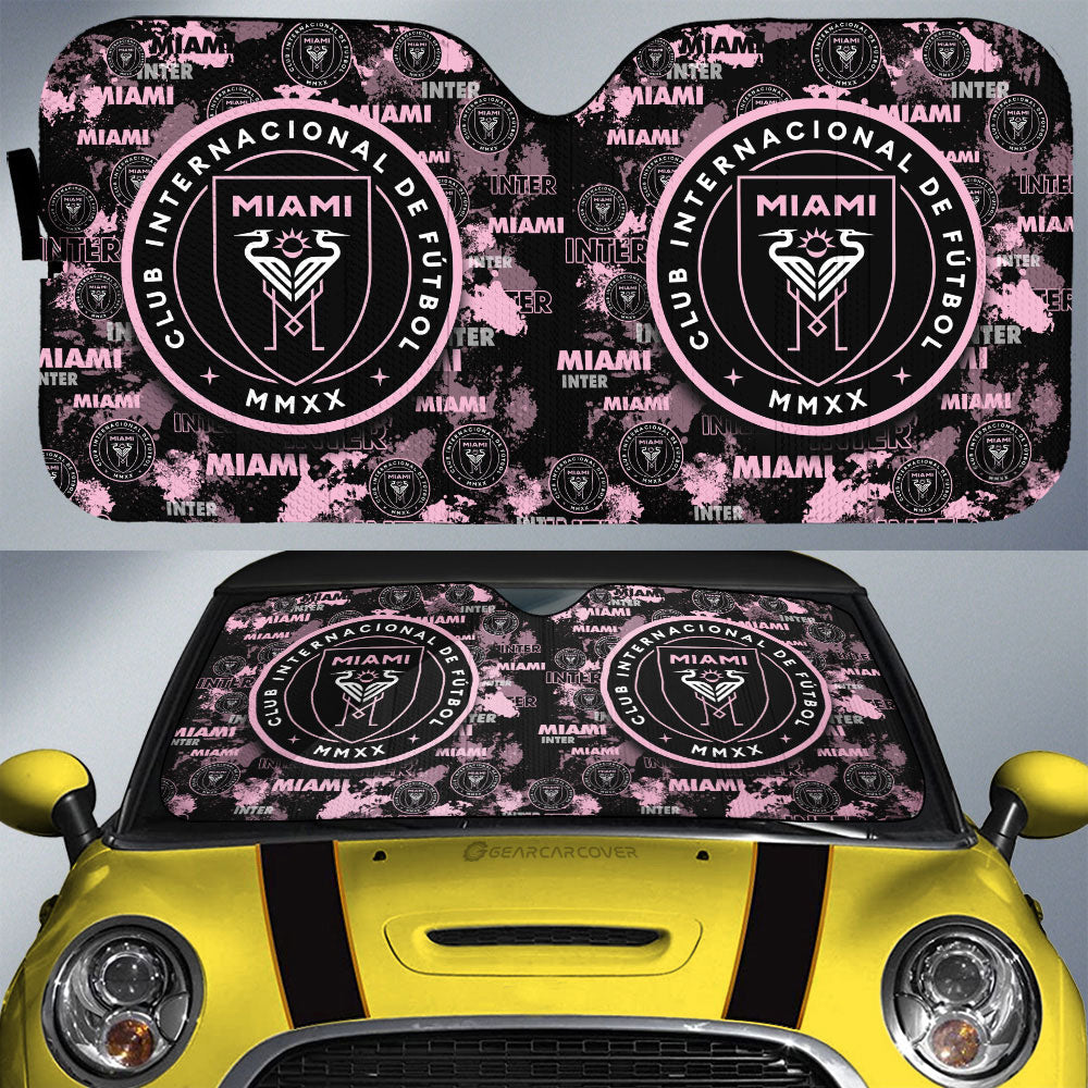 Inter Miami CF Car Sunshade Custom Car Accessories - Gearcarcover - 1