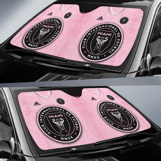 Inter Miami CF Car Sunshade Custom Car Interior Accessories - Gearcarcover - 2
