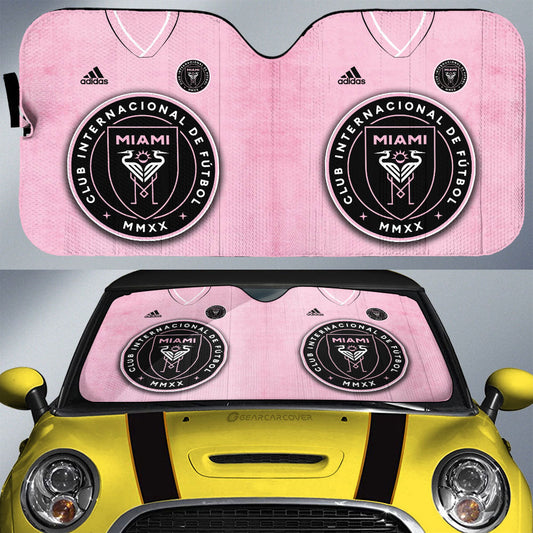 Inter Miami CF Car Sunshade Custom Car Interior Accessories - Gearcarcover - 1