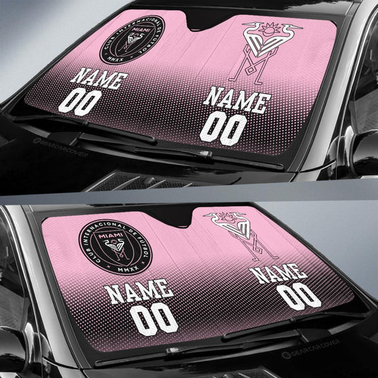 Inter Miami CF Car Sunshade Sporty Team Collection - Gearcarcover - 2