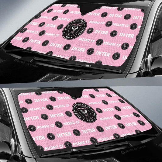 Inter Miami CF Car Sunshade Sporty Team Collection - Gearcarcover - 2