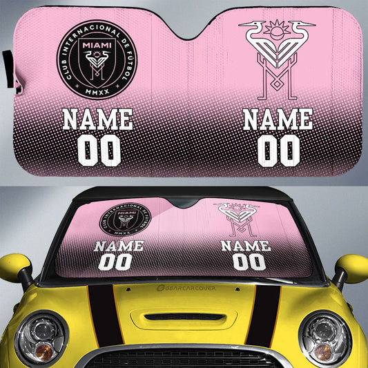 Inter Miami CF Car Sunshade Sporty Team Collection - Gearcarcover - 1