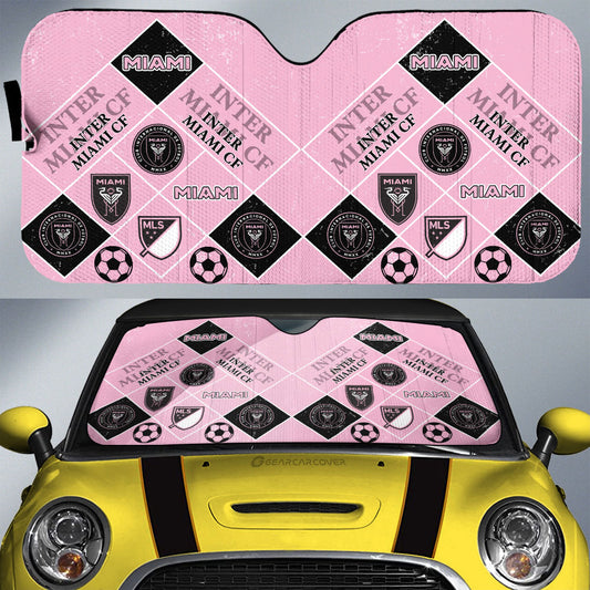 Inter Miami CF Car Sunshade Sporty Team Collection - Gearcarcover - 1