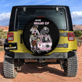 Inter Miami CF Spare Tire Covers Horror Characters Car Accessories - Gearcarcover - 2