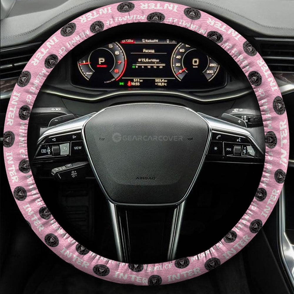 Inter Miami CF Steering Wheel Cover Sporty Team Collection - Gearcarcover - 3