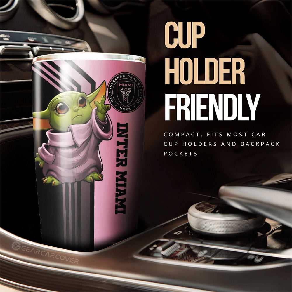 Inter Miami CF Tumbler Cup Custom Car Accessories - Gearcarcover - 3