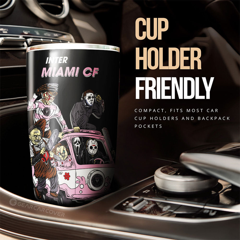 Inter Miami CF Tumbler Cup Custom Car Accessories - Gearcarcover - 3