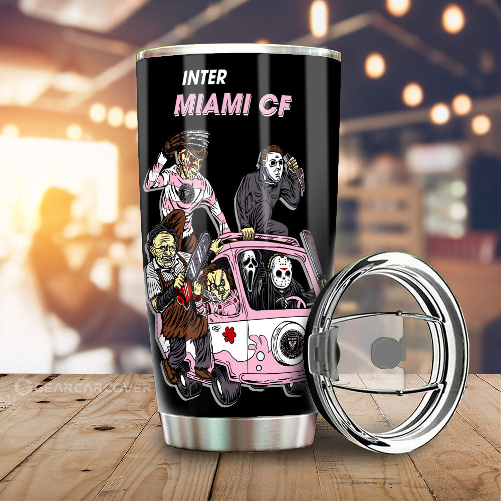 Inter Miami CF Tumbler Cup Custom Car Accessories - Gearcarcover - 1