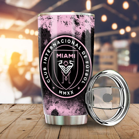 Inter Miami CF Tumbler Cup Custom Car Accessories - Gearcarcover - 1