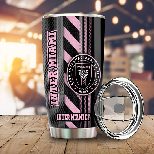 Inter Miami CF Tumbler Cup Custom Car Accessories - Gearcarcover - 1