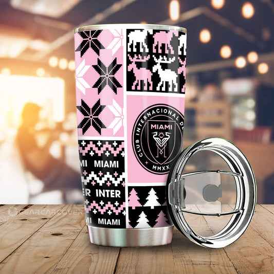 Inter Miami CF Tumbler Cup Custom Ugly Style Car Accessories - Gearcarcover - 1