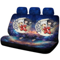 InuYasha And Kagome Car Back Seat Covers Custom Car Accessories - Gearcarcover - 1