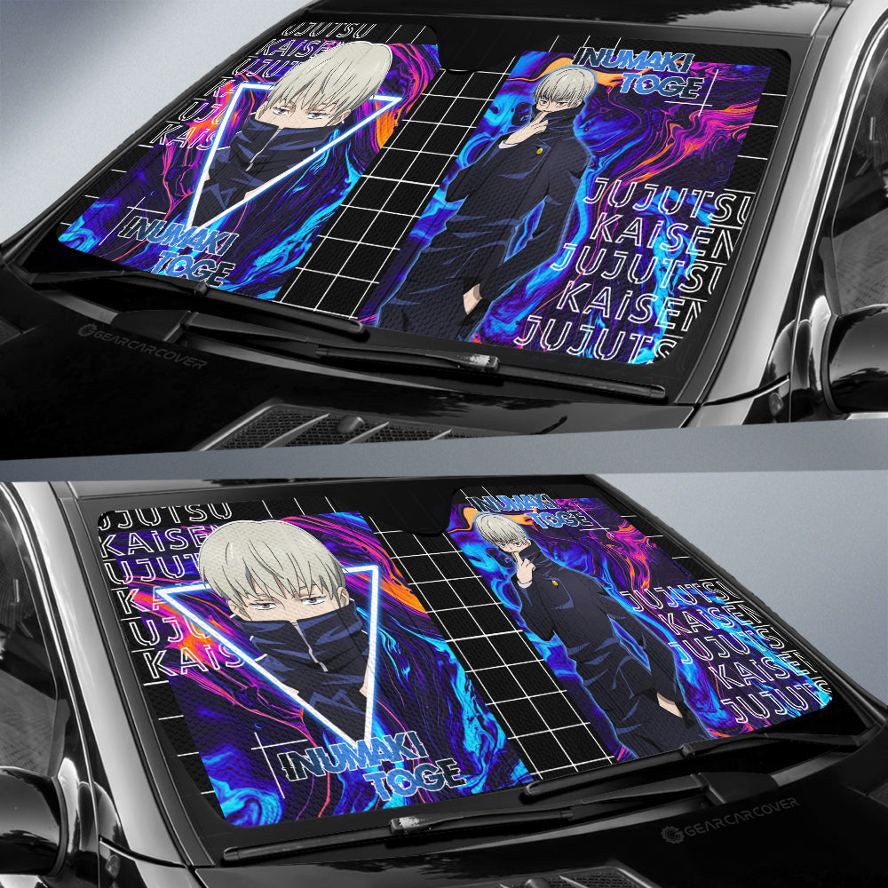 Inumaki Toge Car Sunshade Custom Jujutsu Kaisen Car Interior Accessories - Gearcarcover - 3