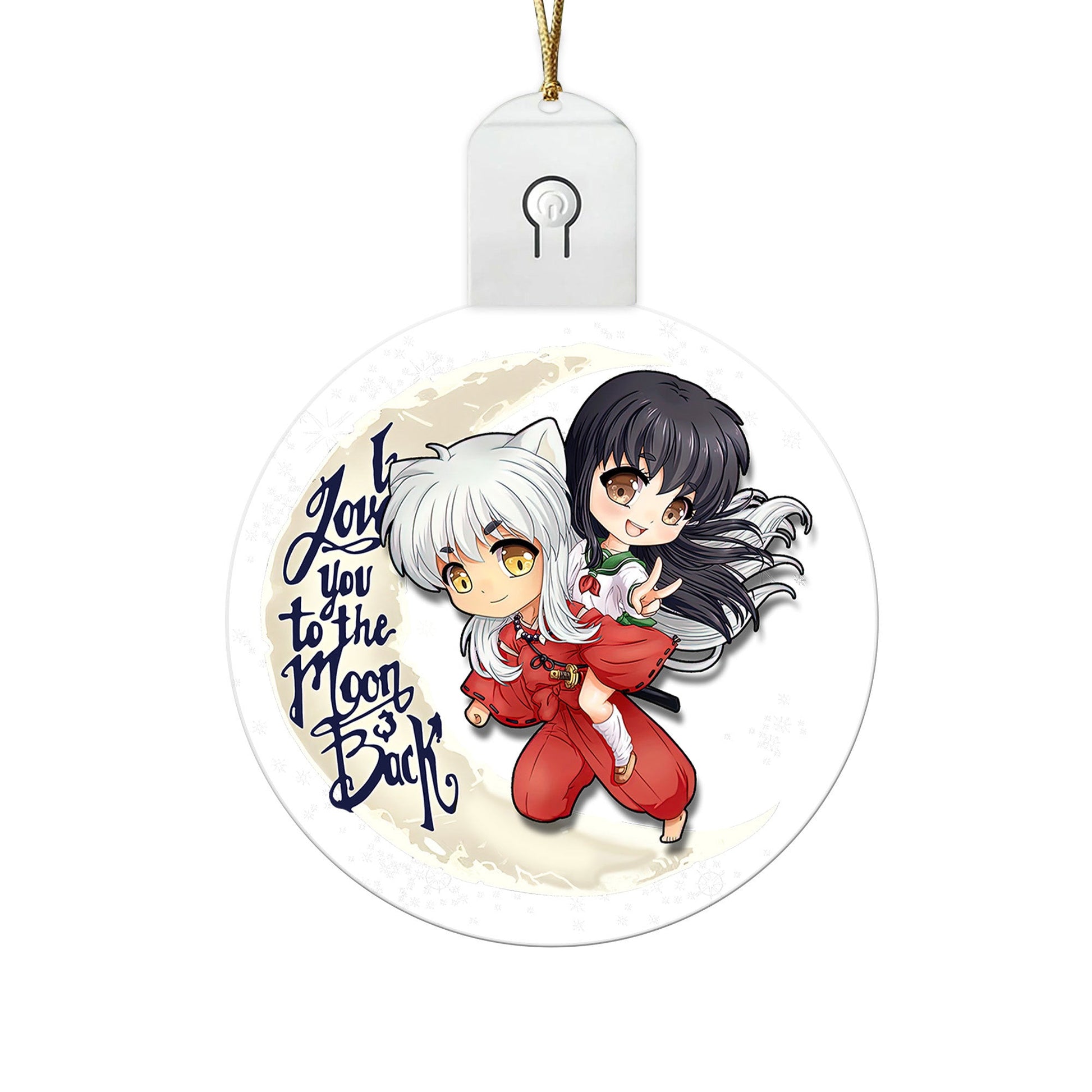 Inuyasha Kagome Led Ornament Custom Car Decorations - Gearcarcover - 1