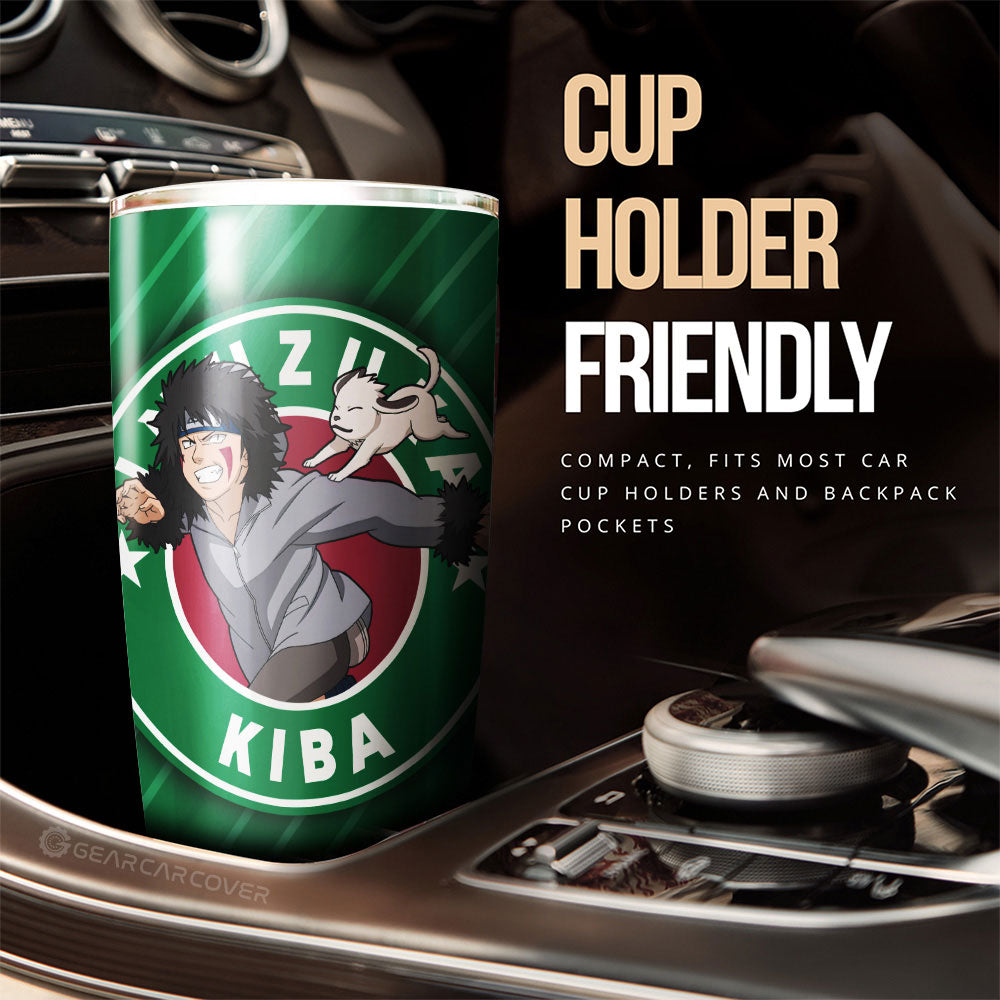 Inuzuka Kiba Tumbler Cup Custom Anime Car Accessories - Gearcarcover - 2