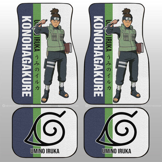 Iruka Car Floor Mats Custom Anime Car Accessories - Gearcarcover - 2