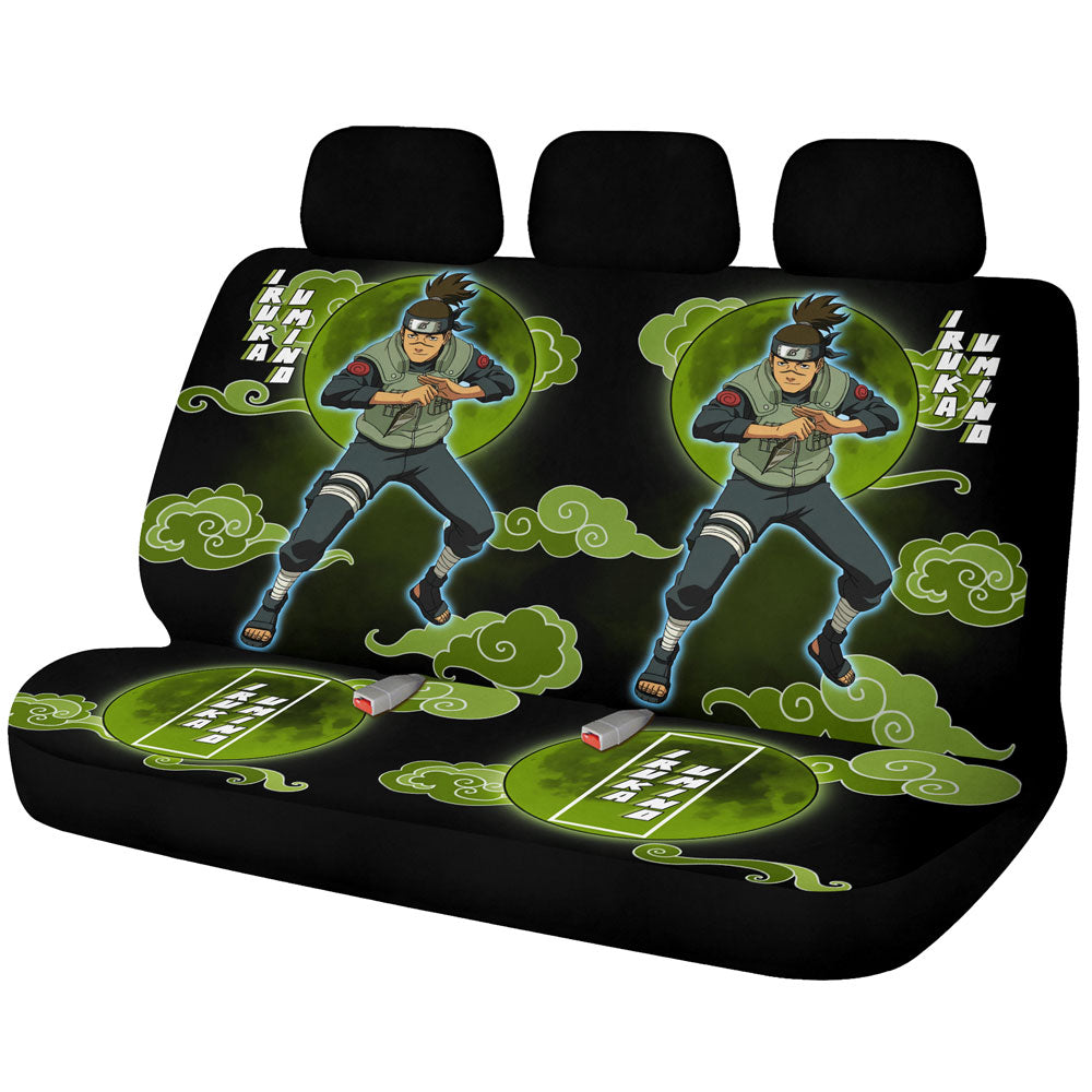 Iruka Umino Car Back Seat Covers Custom Anime Car Accessories - Gearcarcover - 1