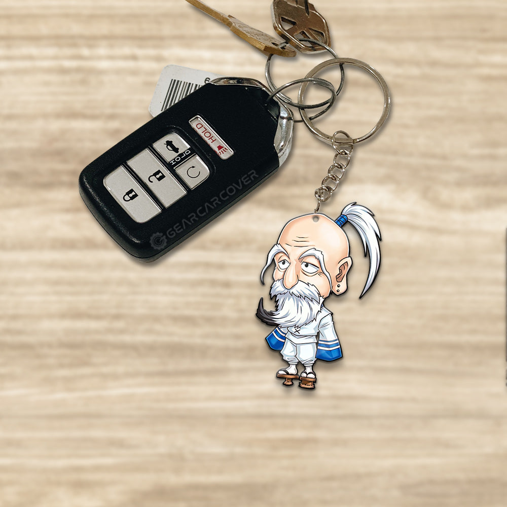 Isaac Netero Keychain Custom Car Accessories - Gearcarcover - 1