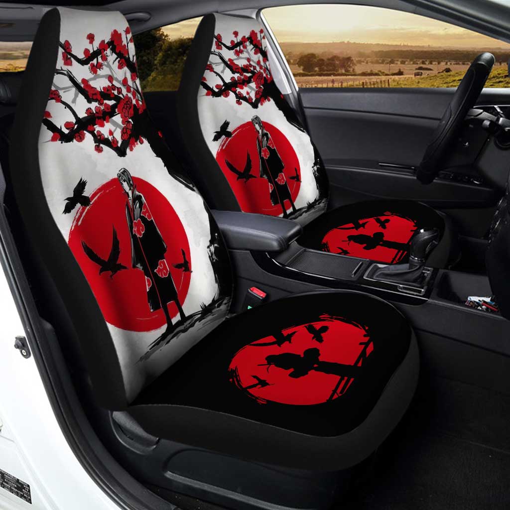 Itachi Akatsuki Car Seat Covers Custom Japan Style Anime Car Accessori