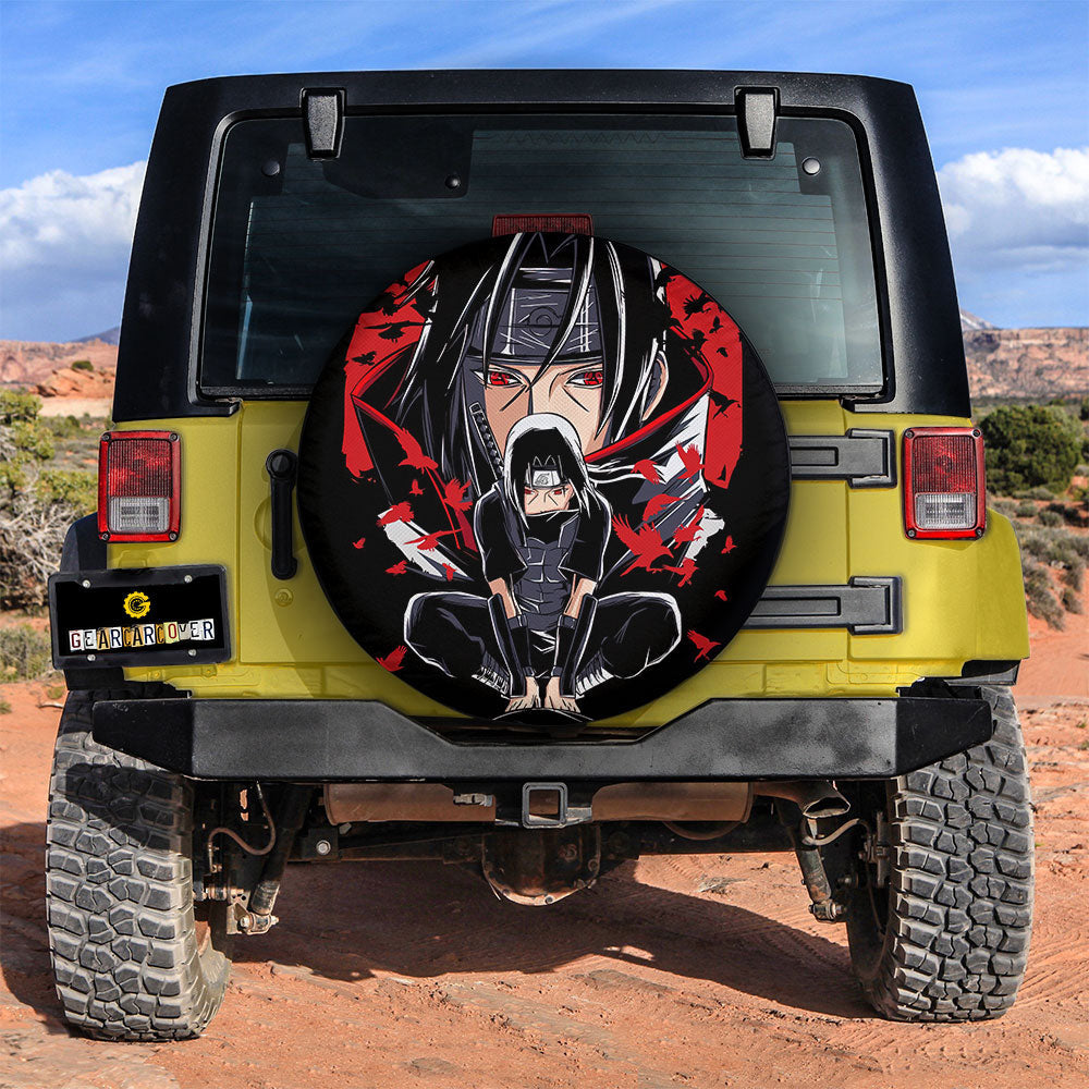 Itachi Anbu Spare Tire Cover Custom Anime - Gearcarcover - 2