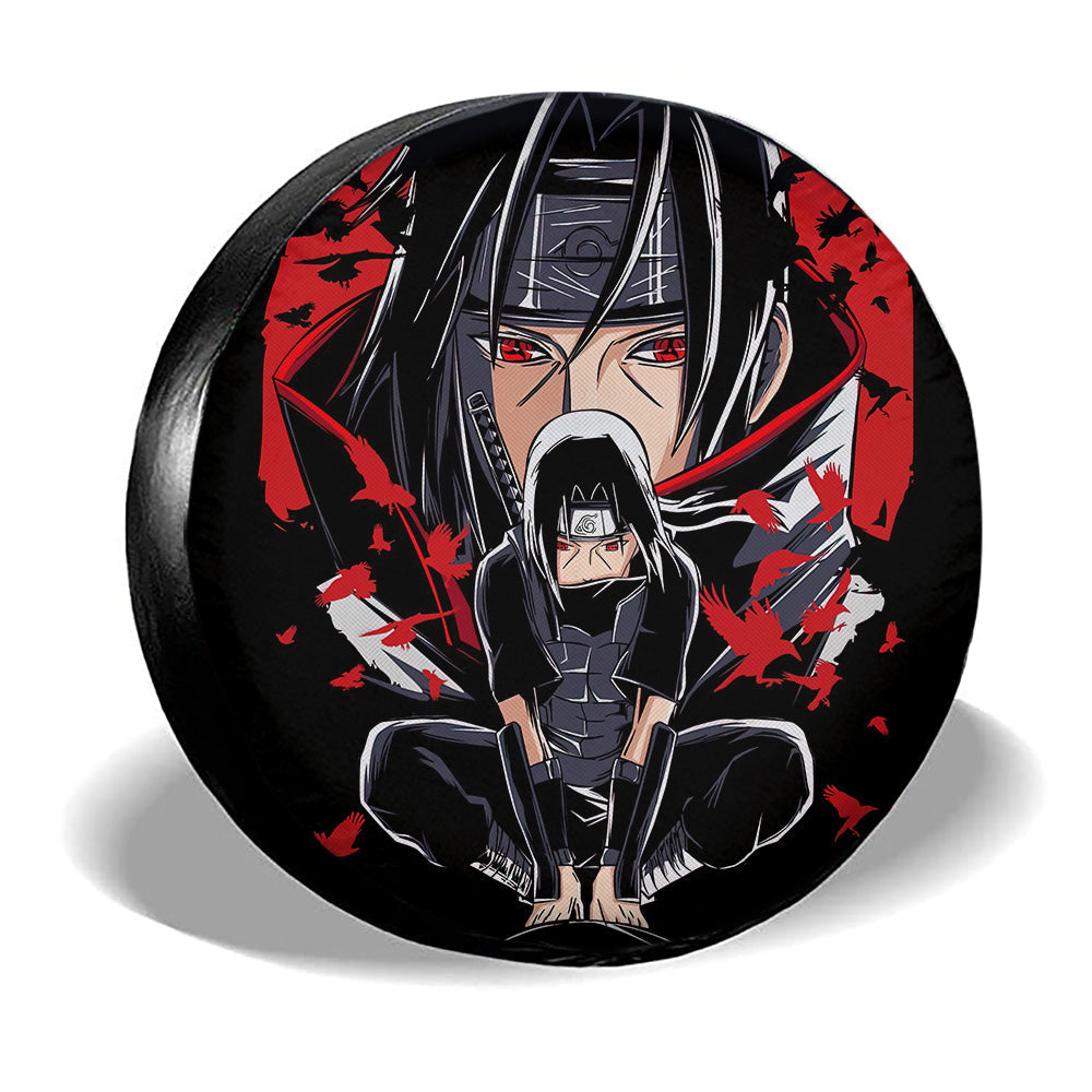 Itachi Anbu Spare Tire Cover Custom Anime - Gearcarcover - 3