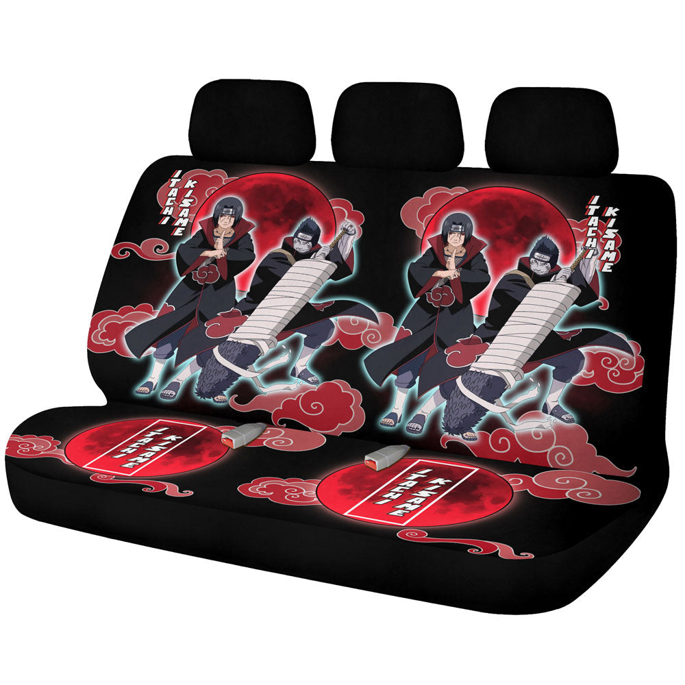 Itachi And Kisame Car Back Seat Covers Custom Anime - Gearcarcover - 1