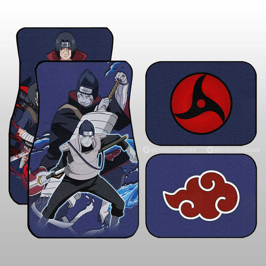 Itachi And Kisame Car Floor Mats Custom Car Accessories - Gearcarcover - 2