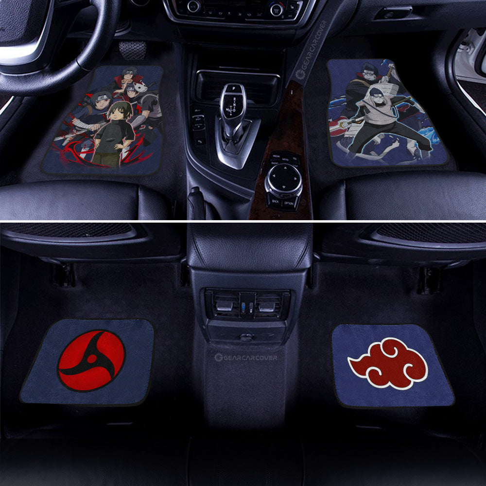 Itachi And Kisame Car Floor Mats Custom Car Accessories - Gearcarcover - 3