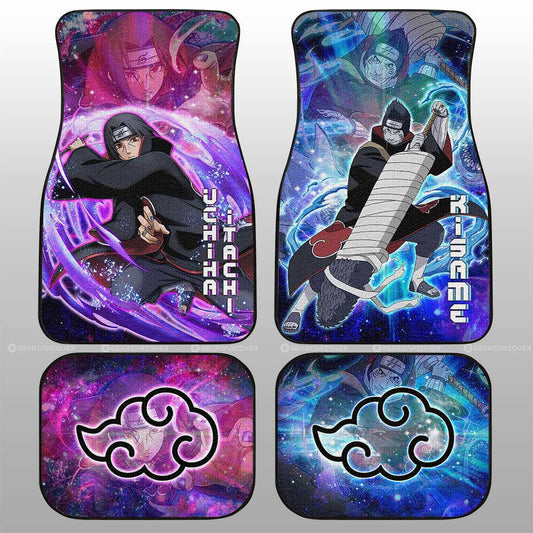 Itachi And Kisame Car Floor Mats Custom Characters Car Accessories - Gearcarcover - 1