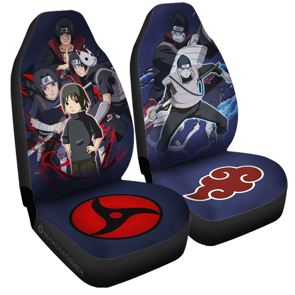 Itachi And Kisame Car Seat Covers Custom Anime Car Accessories - Gearcarcover - 3