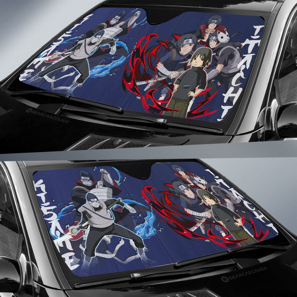 Itachi And Kisame Car Sunshade Custom Car Accessories - Gearcarcover - 2